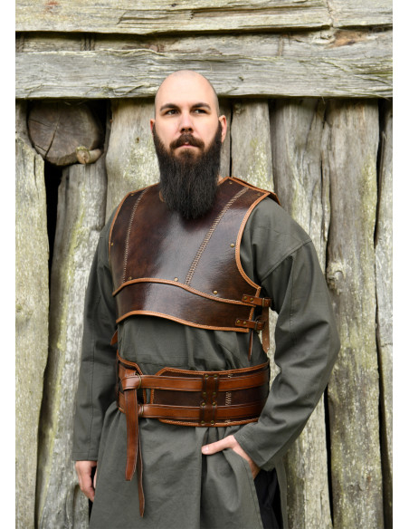 Pans medieval en cuir modèle Arnulf,...