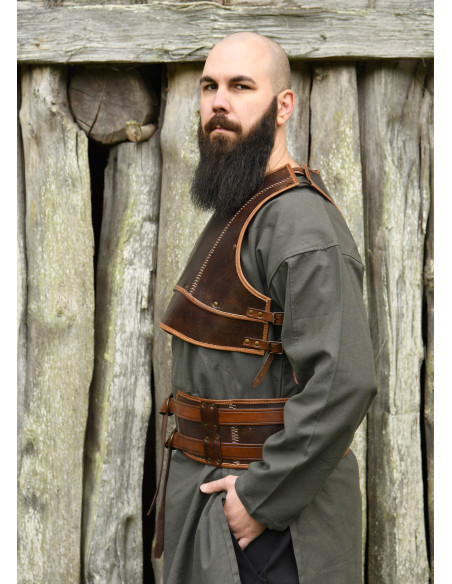 Pans medieval en cuir modèle Arnulf,...