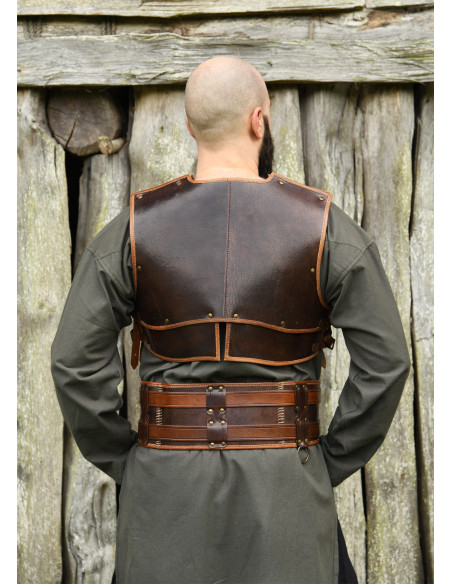 Pans medieval en cuir modèle Arnulf,...