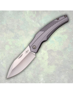 Couteau marque Third manche en aluminium (17,6 cm)