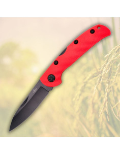 Couteau de blocage Third N76 rouge (19 cm.)