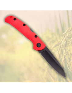 Couteau de blocage Third N76 rouge (19 cm.) 2