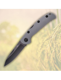 Couteau à verrouillage Third N76 gris (19 cm.)