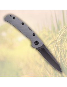 Couteau à verrouillage Third N76 gris (19 cm.) 2
