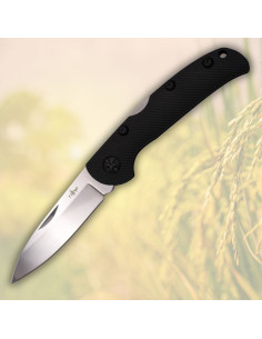 Couteau à verrouillage Third N76 noir (19 cm.)
