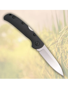 Couteau à verrouillage Third N76 noir (19 cm.) 2