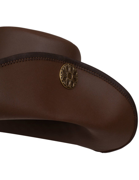 Chapeau médiéval en cuir modèle...