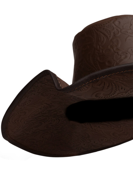 Chapeau médiéval en cuir Deluxe...