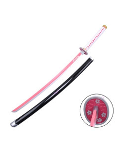 Katana en bambou Kanao Tsuyuri de Kimetsu No Yaiba (98 cm.)