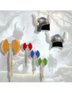Pack enfant viking Ragnarsson : Hache et casque