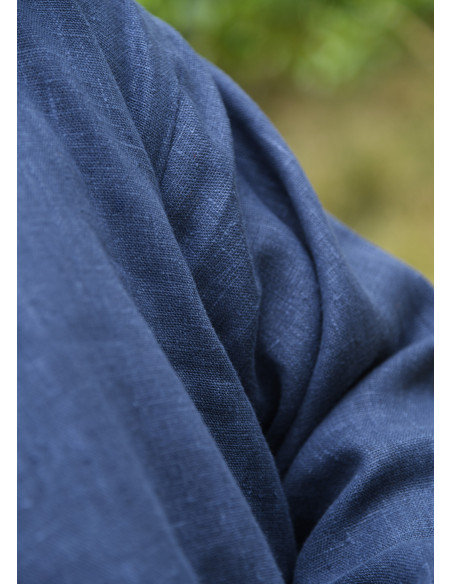 Tunique longue viking en lin, couleur...