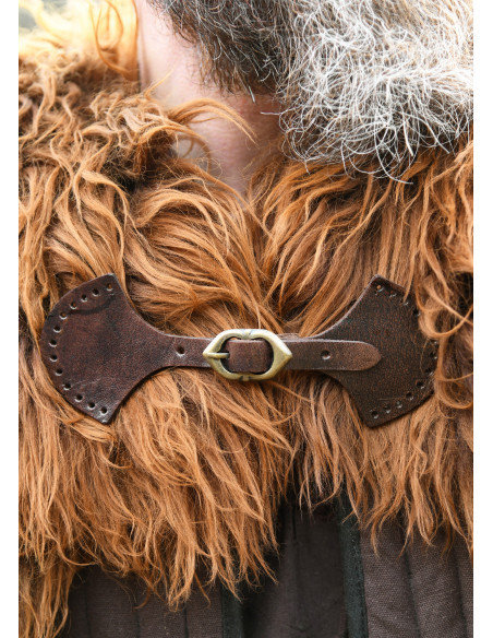 Fermeture de col avec boucle, couleur...