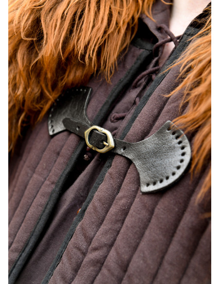 Fermeture de col avec boucle, couleur...