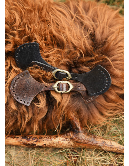 Fermeture de col avec boucle, couleur...