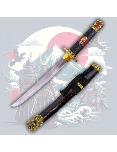 Tanto décoratif tsuba Fleur de Cerisier