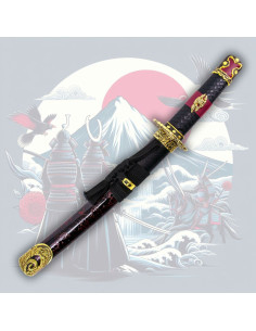 Tanto décoratif tsuba Fleur de Cerisier 2