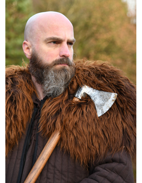 Gambison médiéval en coton matelassé,...