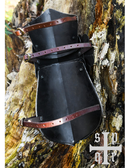 Protecteurs médiévaux en acier pour...