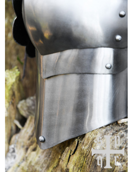 Protecteurs médiévaux en acier pour...