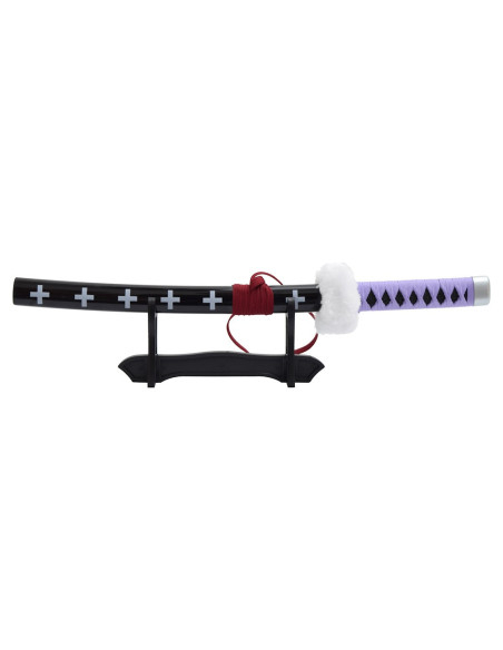 Katana en bambou miniature violette...