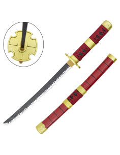 Katana en bambou miniature Sandai Kitetsu de Zoro - One...