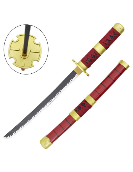 Katana en bambou miniature Sandai...
