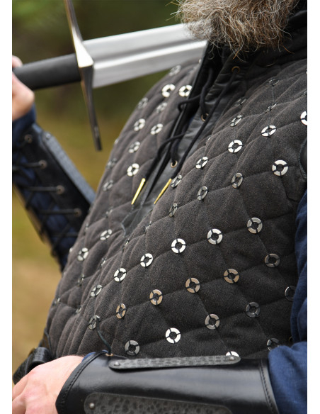 Gambison médiéval sans manches...