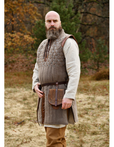 Gambison médiéval sans manches...