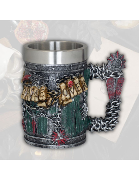 Tasse en résine SteamPunk Game Over... Tasse en résine SteamPunk Game Over...
