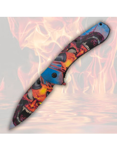 Couteau de collection Albainox modèle 3D Diablo (15,5 cm.)