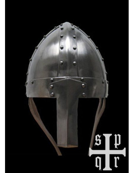 Casque médiéval de type Spangenhelm...