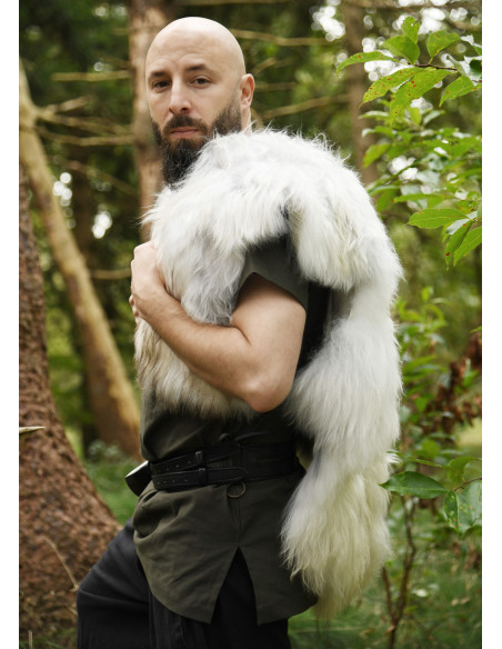 Cape en cuir naturel, modèle...