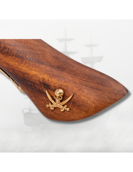 Pistolet à deux canons de percussion...