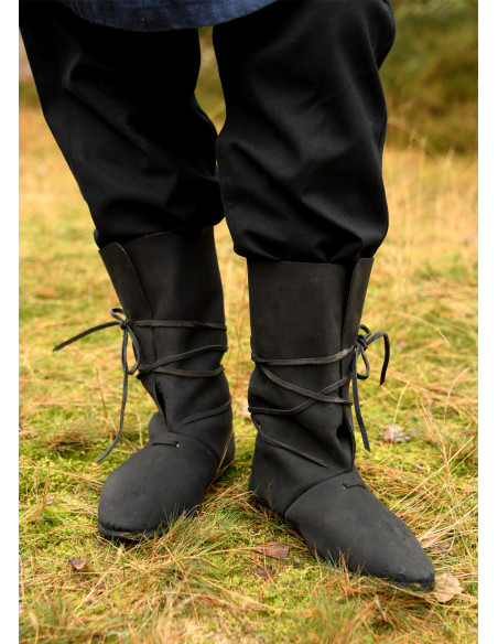 Bottes vikings Oseberg à lacets,...