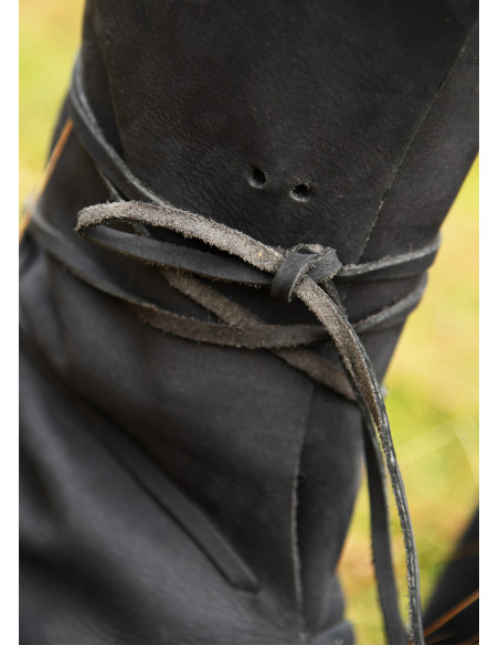 Bottes vikings Oseberg à lacets,...