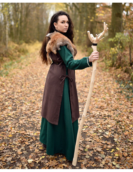 Delantal médiéval de paysanne modèle...