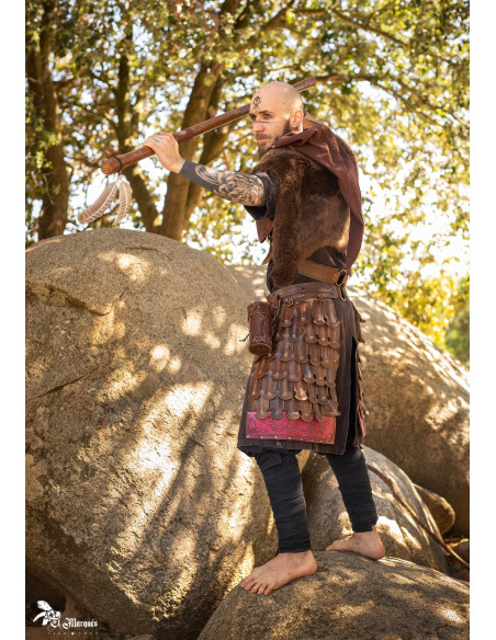 Tassets ou Escarcelles Varego, marron...