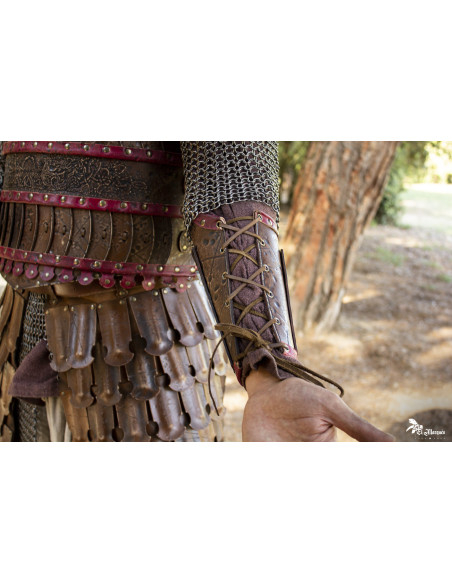 Brassards vikings varangiens, marron