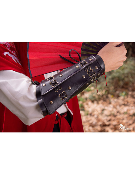 Brassards samouraïs Bushi. Paire....