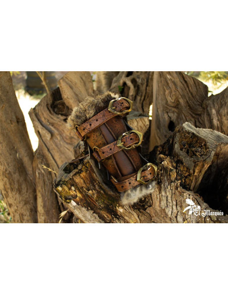 Bandeaux Barbares vieillis - marron