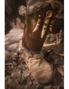 Jambières Vikingues Berkeser avec des dents