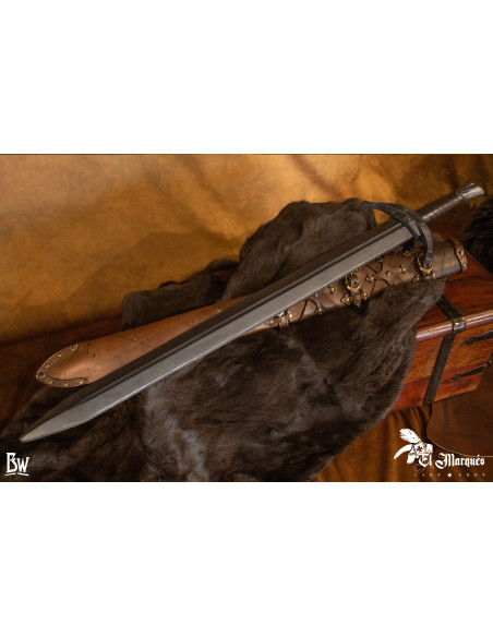 Épée Médiévale Longue de soldat pour...