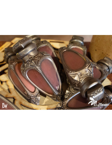 Potion magique jetable en mousse