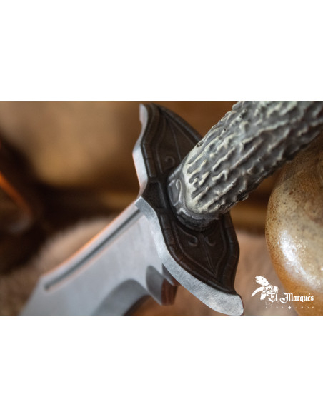 Couteau Bowie courbé en mousse, pour...