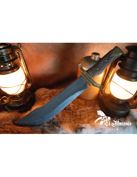 Couteau Bowie droit en mousse, pour LARP