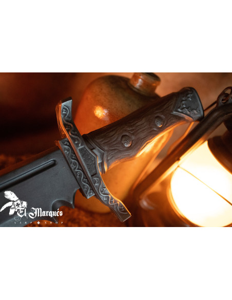 Couteau Bowie droit en mousse, pour LARP