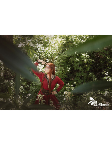 Ceinture Corset Viking Valkyrie - Marron