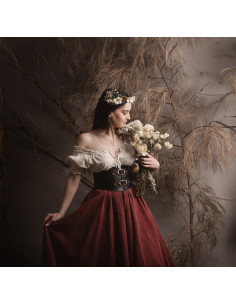 Ceinture Corset dame Shire en noir