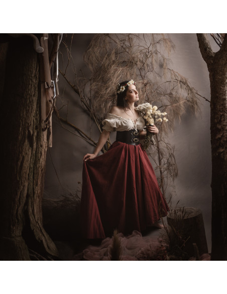 Ceinture Corset dame Shire en noir