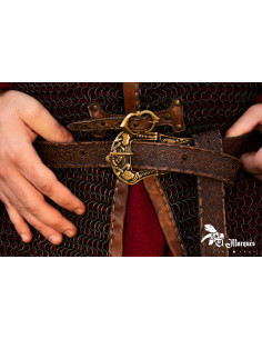 Ceinture Celte à double nœud en cuir